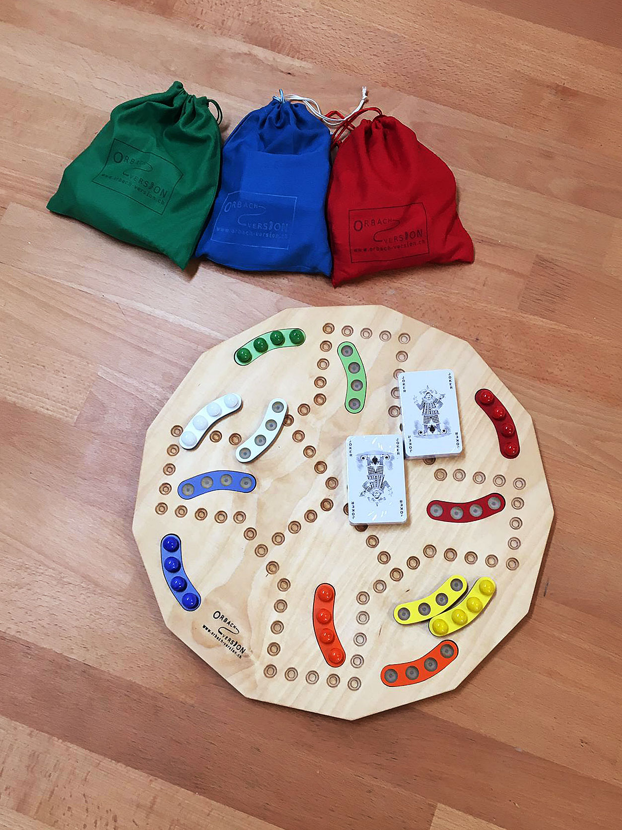 komplettes Dog Spielbrett